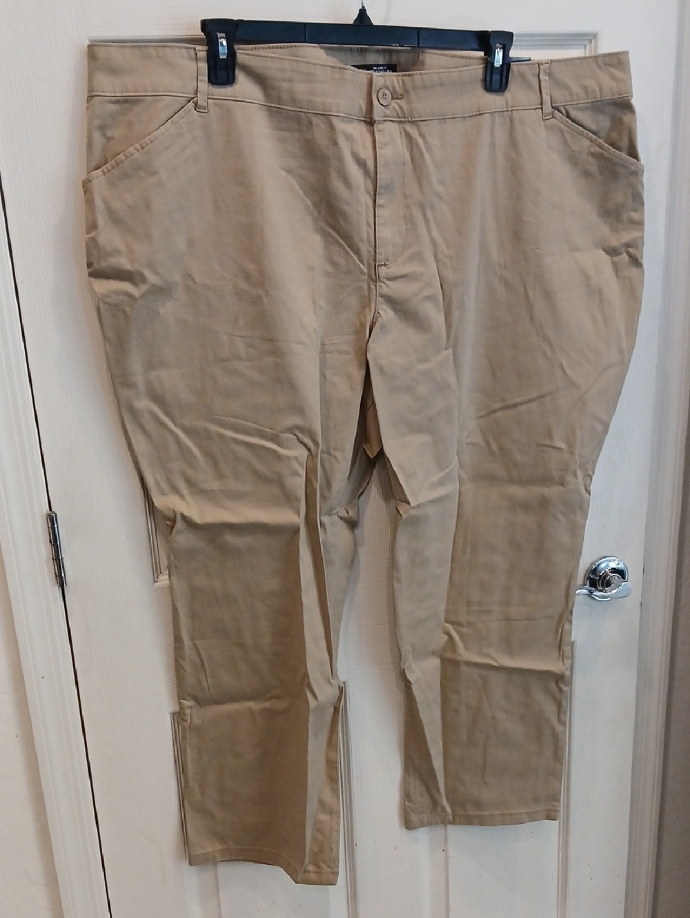 Lee Women's Tan Chino Pants - Straight Leg